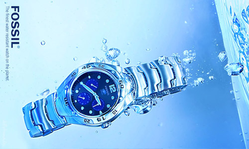 Fosil Watch廣告