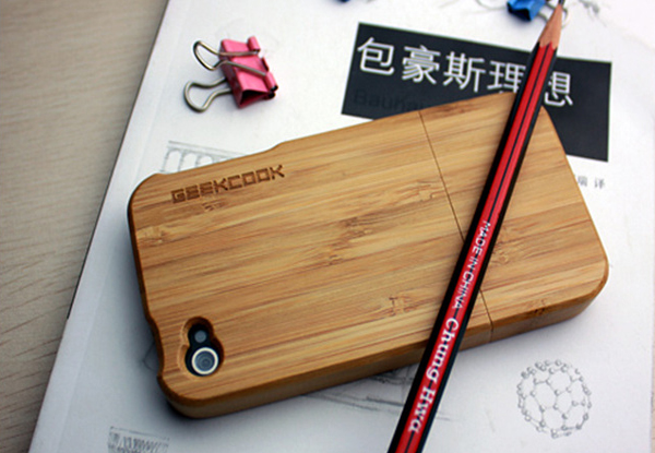 竹制iPhone4手機保護殼（四）