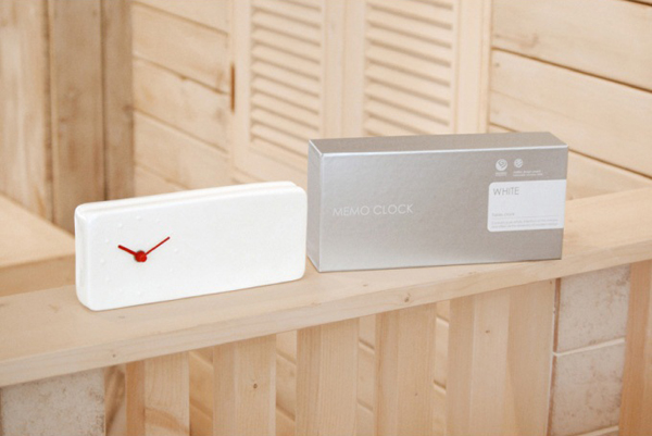 Memo Clock 陶瓷記事鬧鐘包裝 Memo Clock 陶瓷記事鬧鐘包裝