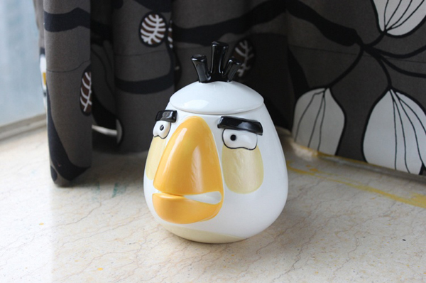 憤怒的小鳥陶瓷水杯之白鳥
