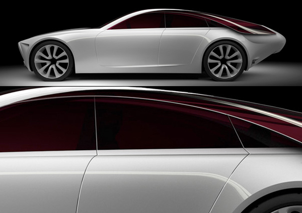 2017 Alfa Romeo 概念汽車側(cè)面