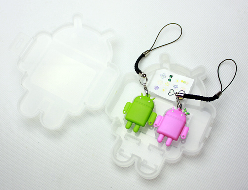 Android 情侶版手機掛飾