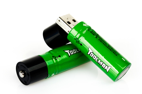 U-BAR USB充電電池 U-BAR USB充電電池