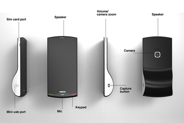 Nokia Kinetic 概念手機(五) Nokia Kinetic 概念手機(五)