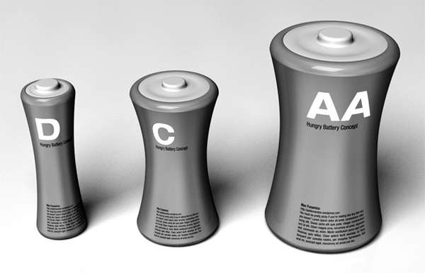 Hungry Batteries 概念電池 Hungry Batteries 概念電池