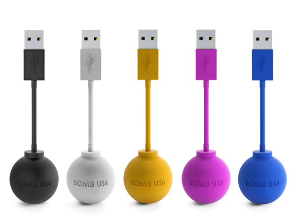 炸彈形狀的USB