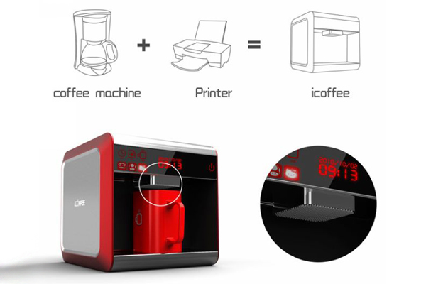 iCoffee 咖啡奶泡打印機（二）