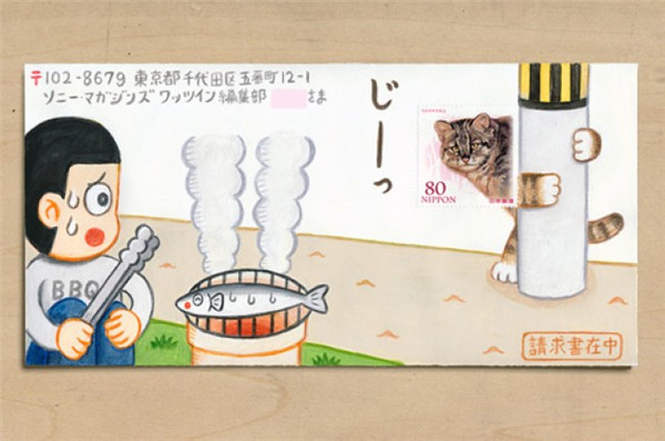 有趣的手繪信封（十二）