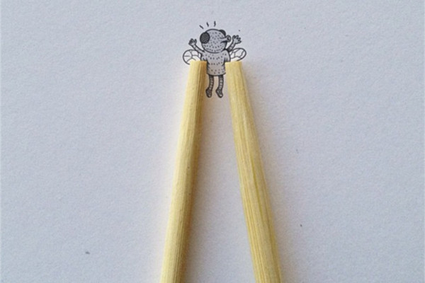現實與實體結合的創意插畫（十）