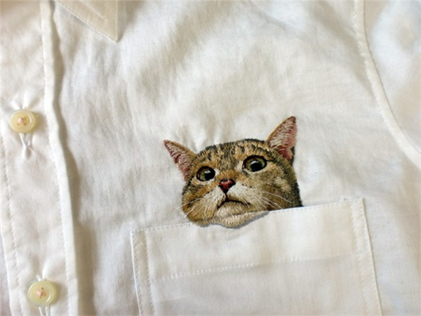 有趣的刺繡襯衫（四）