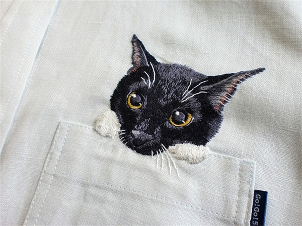 有趣的刺繡襯衫（五）