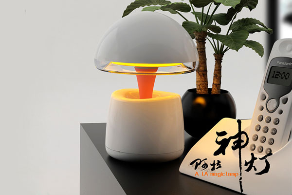 創意多功能阿拉神燈音箱鬧鐘（四）
