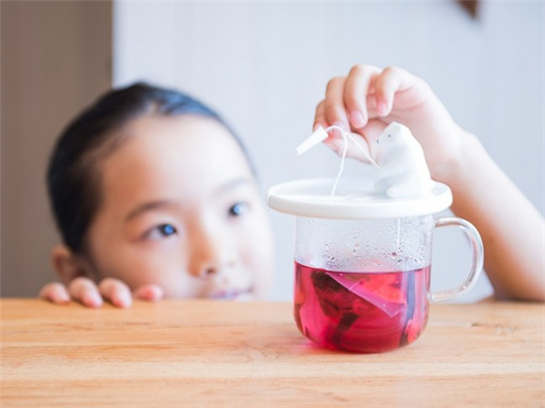 可愛的白熊釣魚茶包架（五）