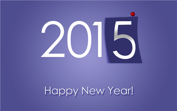 2015新年快樂創意壁紙（八）
