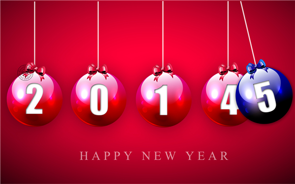 2015新年快樂創意壁紙（十一）