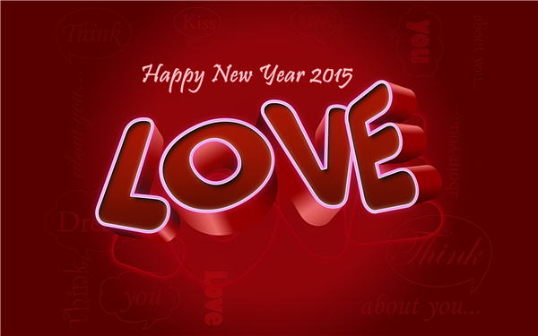 2015新年快樂創意壁紙（十五）