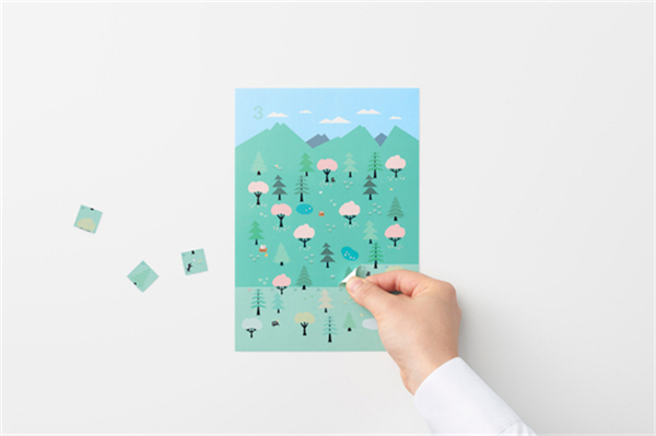 Sticker Calendar 四季日歷（七）
