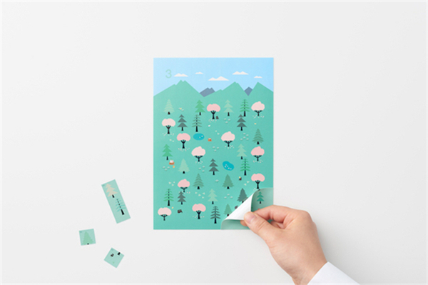 Sticker Calendar 四季日歷（八）