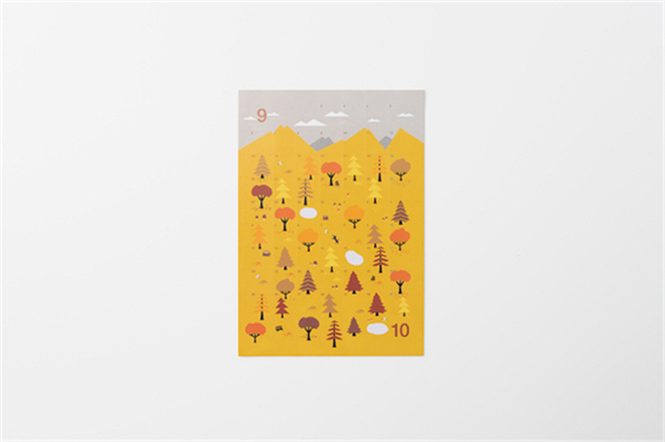 Sticker Calendar 四季日歷（十）