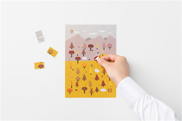 Sticker Calendar 四季日歷（十二）