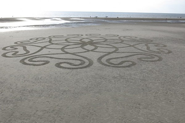 BeachBot 沙畫機器人作品（三）